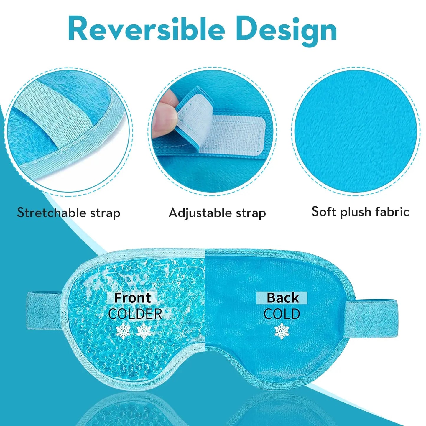 Cooling Eye Mask with Gel Bead