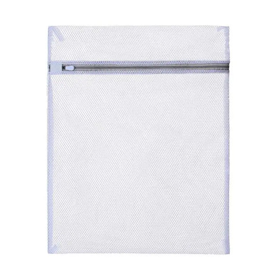 2Pcs White 40X50cm Durable Honeycomb Mesh Laundry Bags