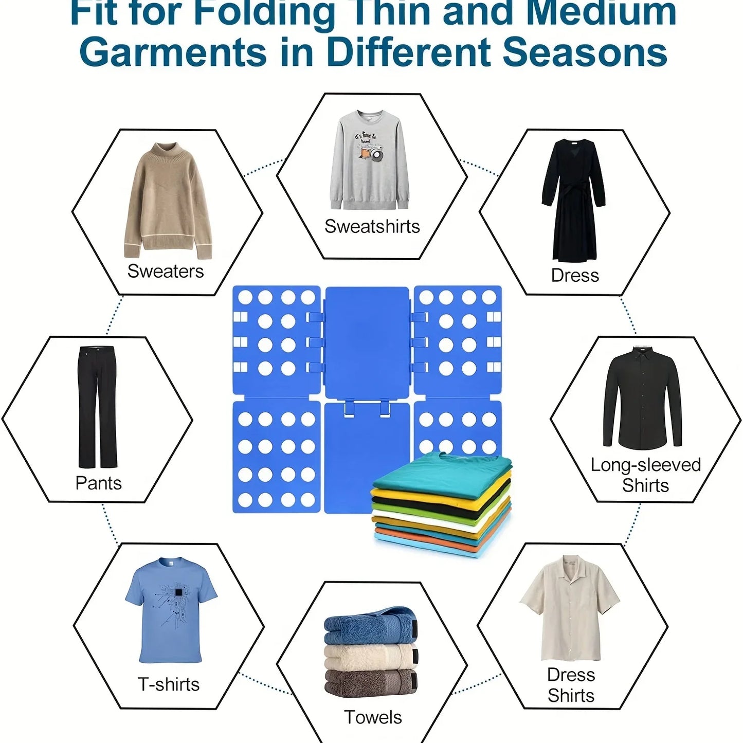 Plastic Clothes Folding Board