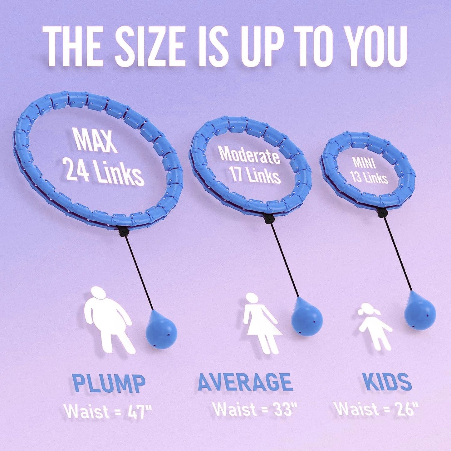 Smart sport hoop Weighted Exercise