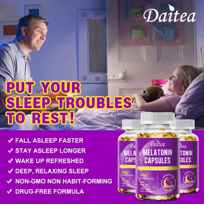 Melatonin 20 Mg Relaxation and Sleep