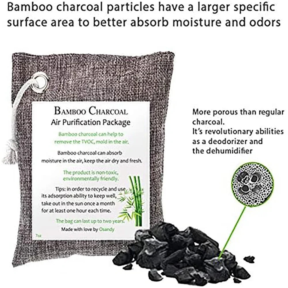 Bamboo Charcoal Air Purifying Bags