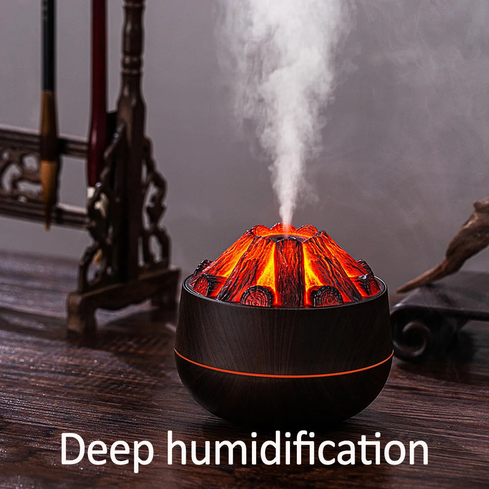 Charcoal Flame Humidifier Diffuser