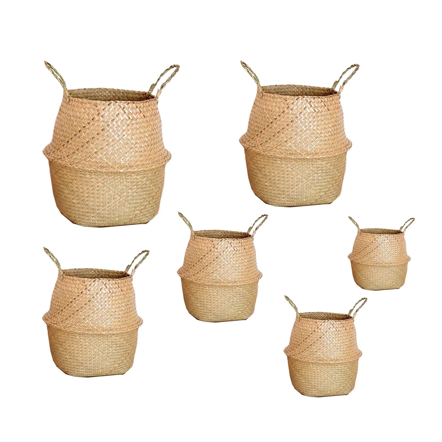 Seagrass Wickerwork Basket