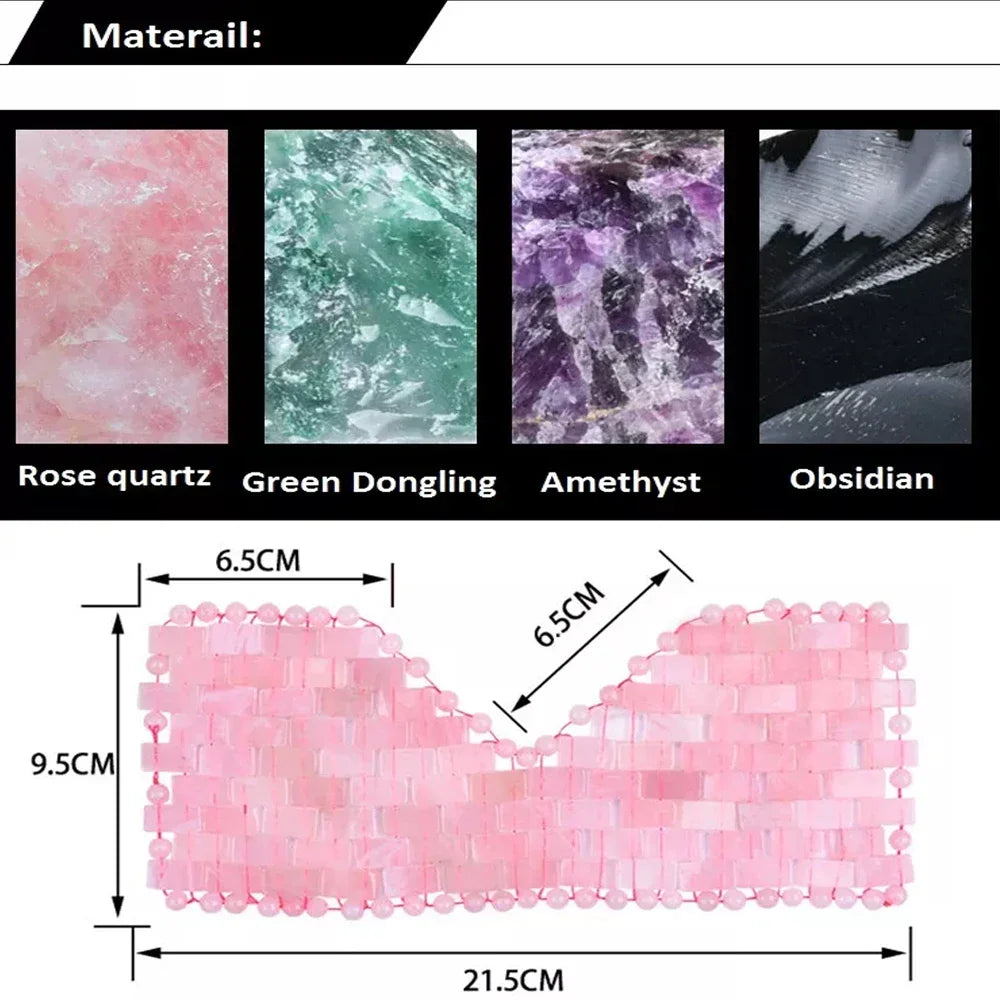 Rose Quartz Jade Eye Mask