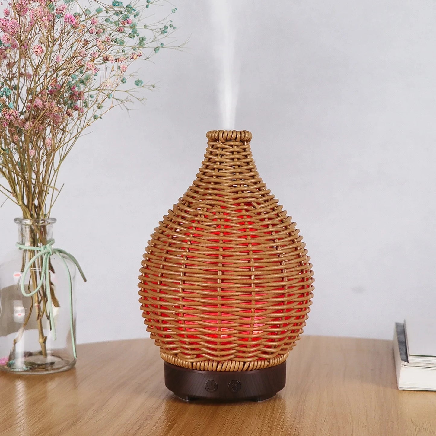 Wood Weave Mini Vase Air Humidifier