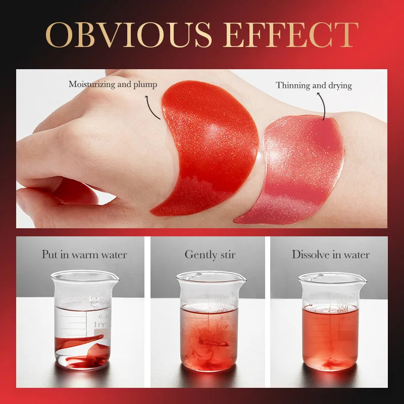 Red Pomegranate Collagen Eye Mask