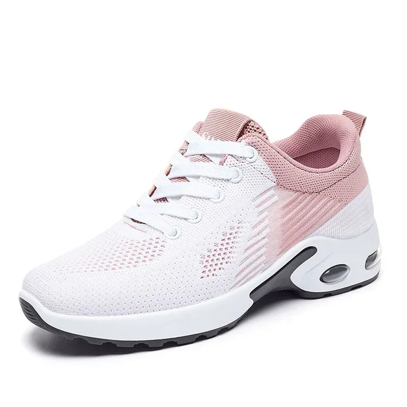 Breathable Lace-up Running Shoes for Women