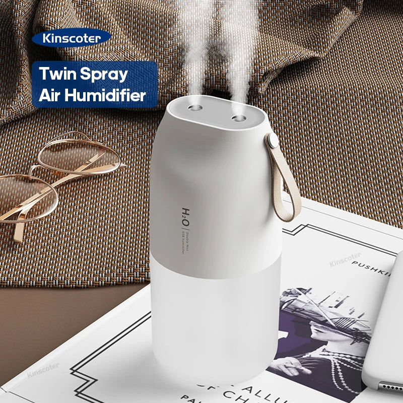 Portable Double Mist Air Humidifier