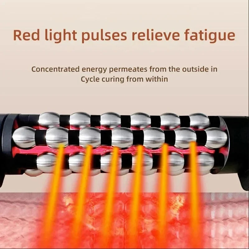 Relaxed Red Light Heated Massage Device
