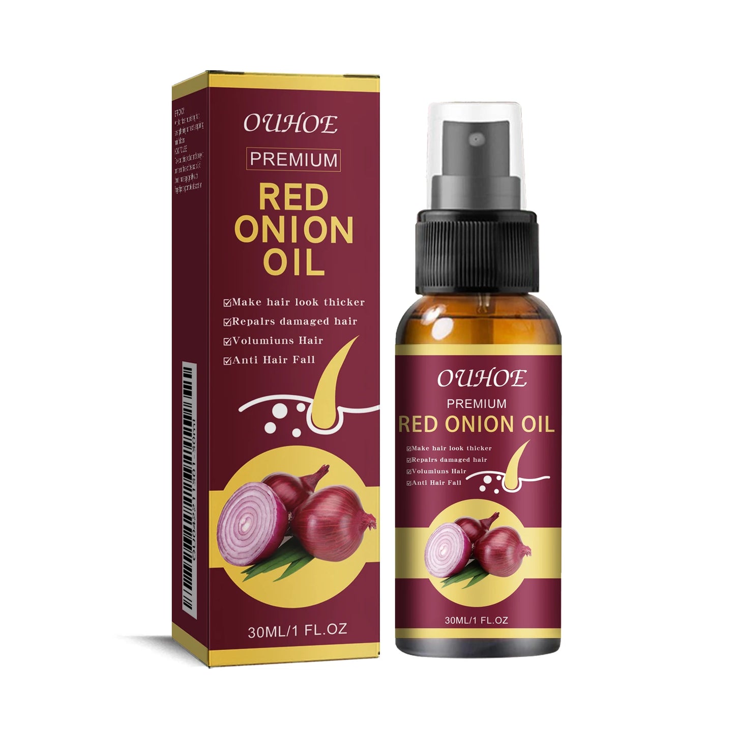 Red Onion Hair Growth Essential Oil