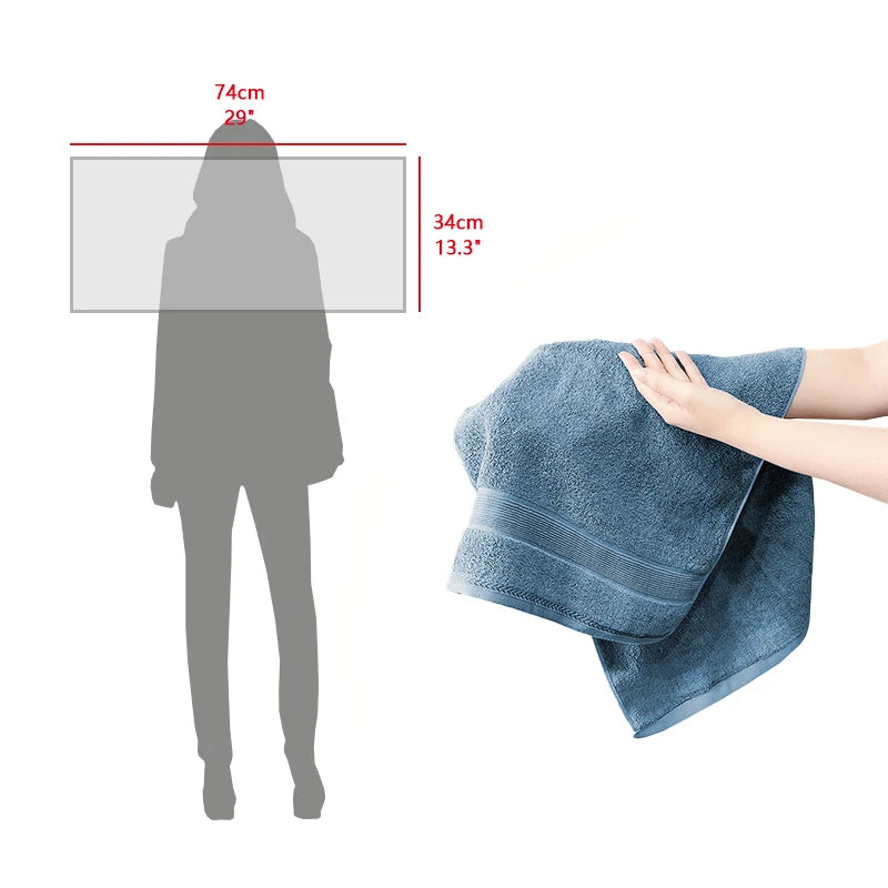 Premium Bamboo Cotton Hand Towels