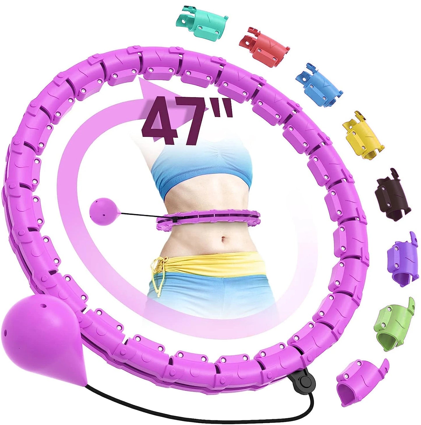 Smart sport hoop Weighted Exercise