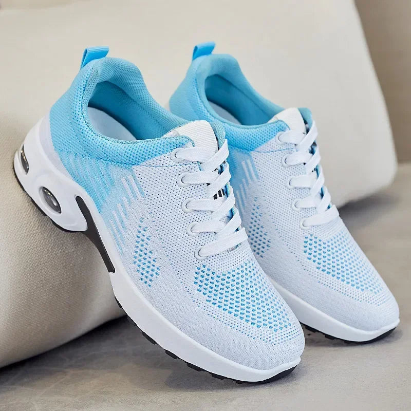 Breathable Lace-up Running Shoes for Women