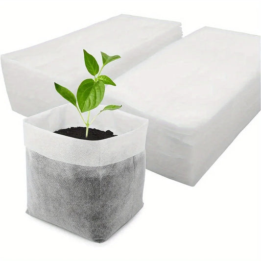 100pcs Biodegradable Seed Nursery Bags