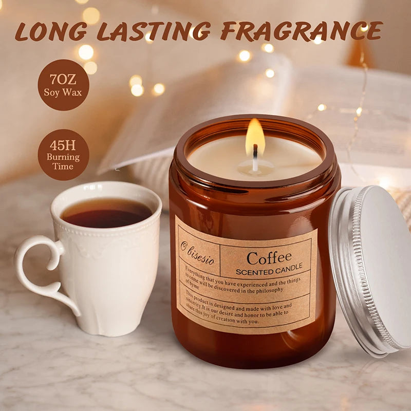 Obisesio Scented Candle Aromatherapy