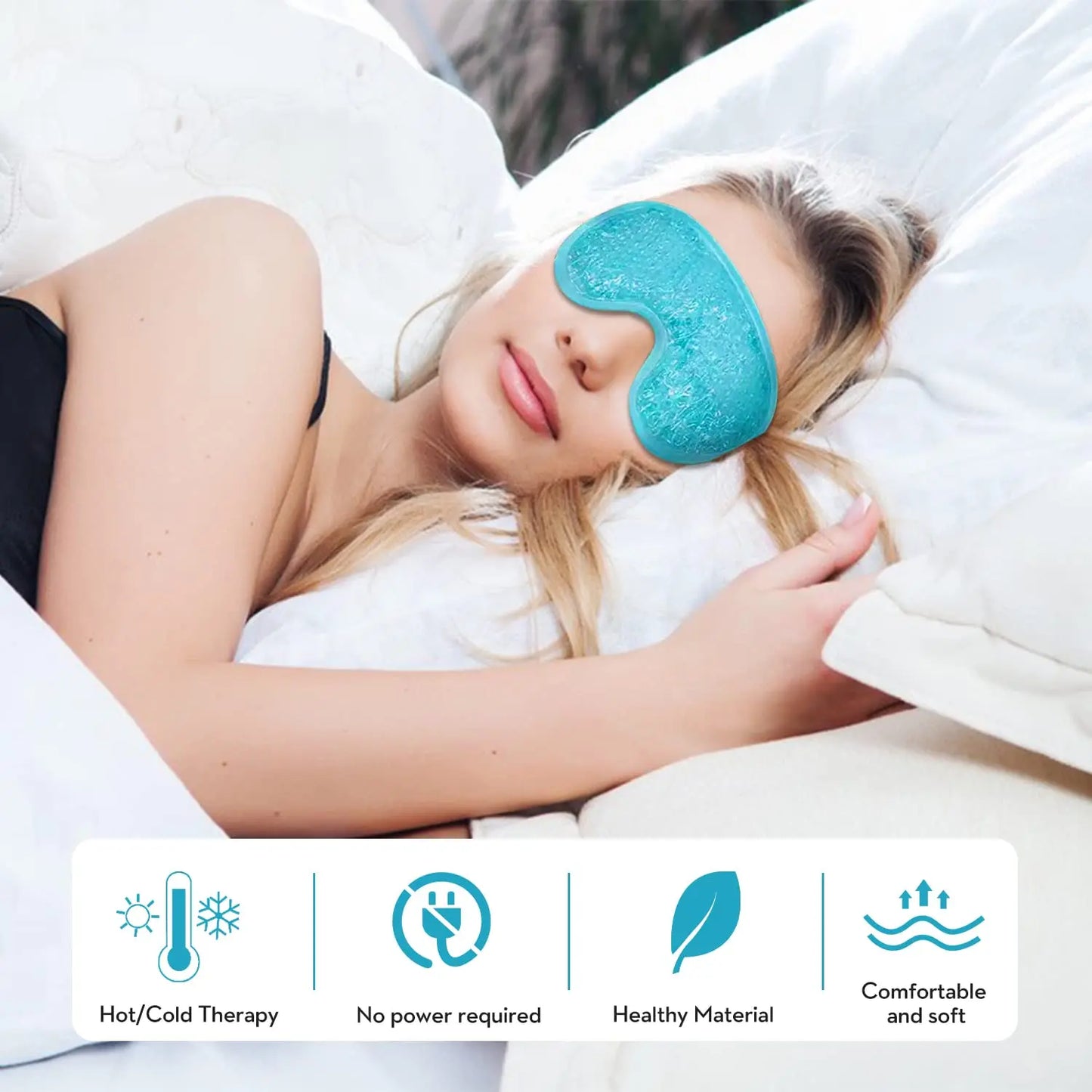Cooling Eye Mask with Gel Bead