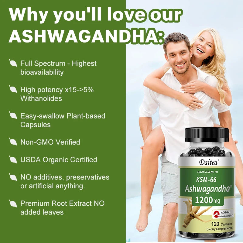 Ashwagandha 1200 mg Capsules