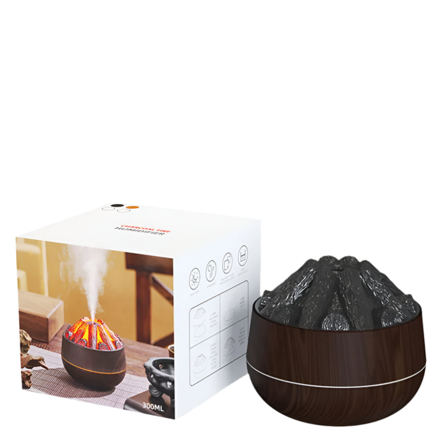 Charcoal Flame Humidifier Diffuser