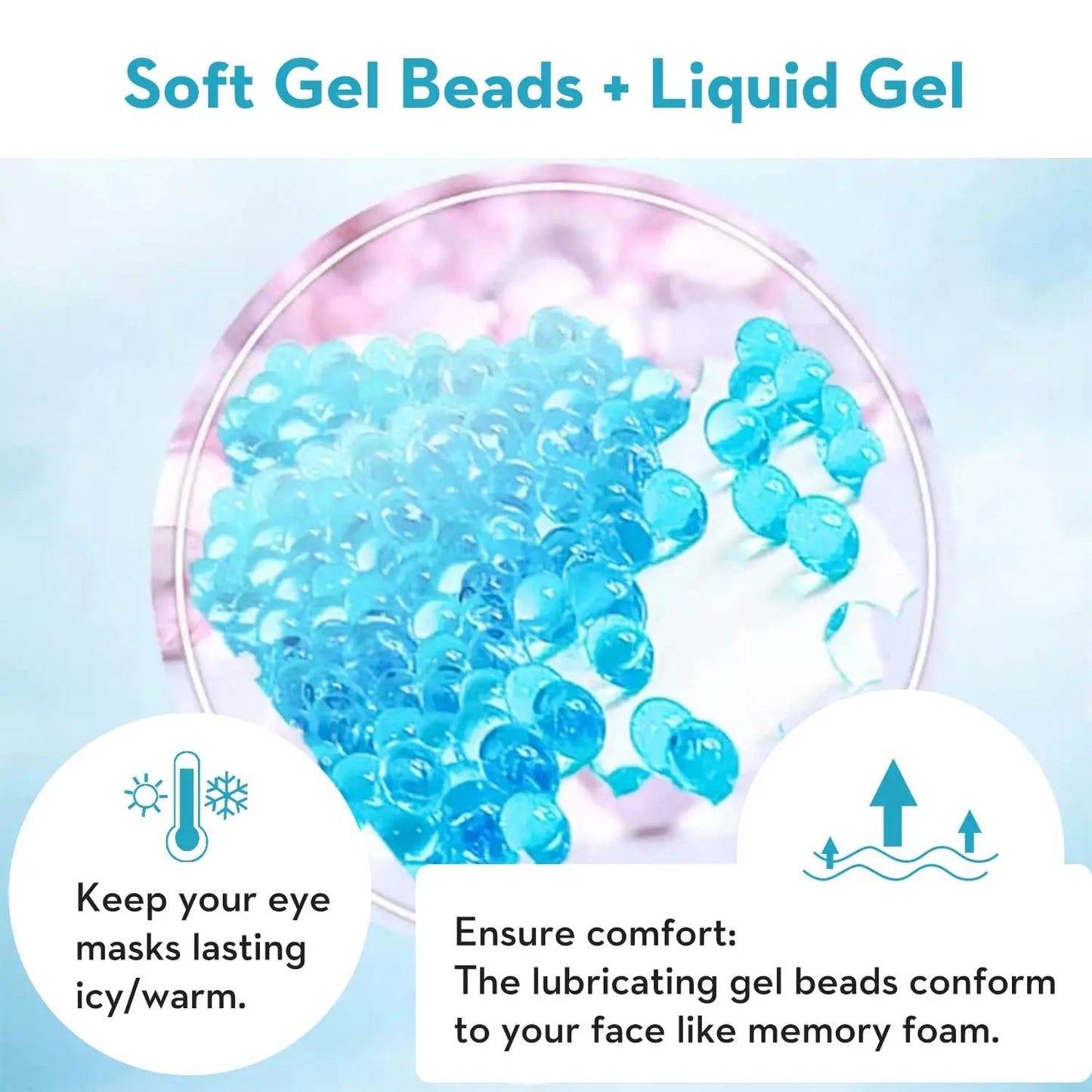 Cooling Eye Mask with Gel Bead