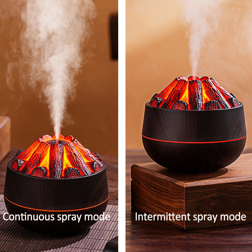 Charcoal Flame Humidifier Diffuser