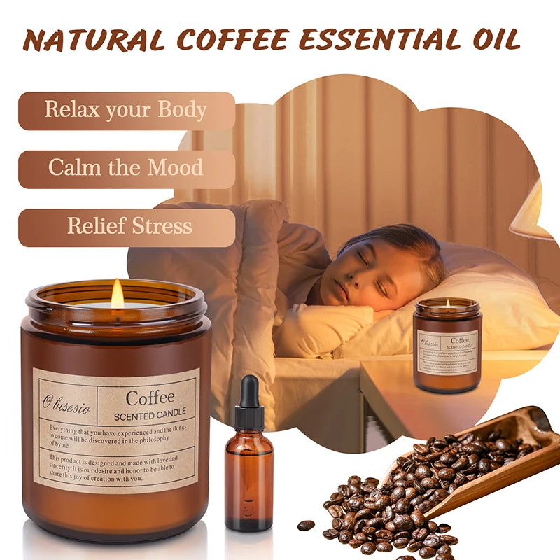 Obisesio Scented Candle Aromatherapy