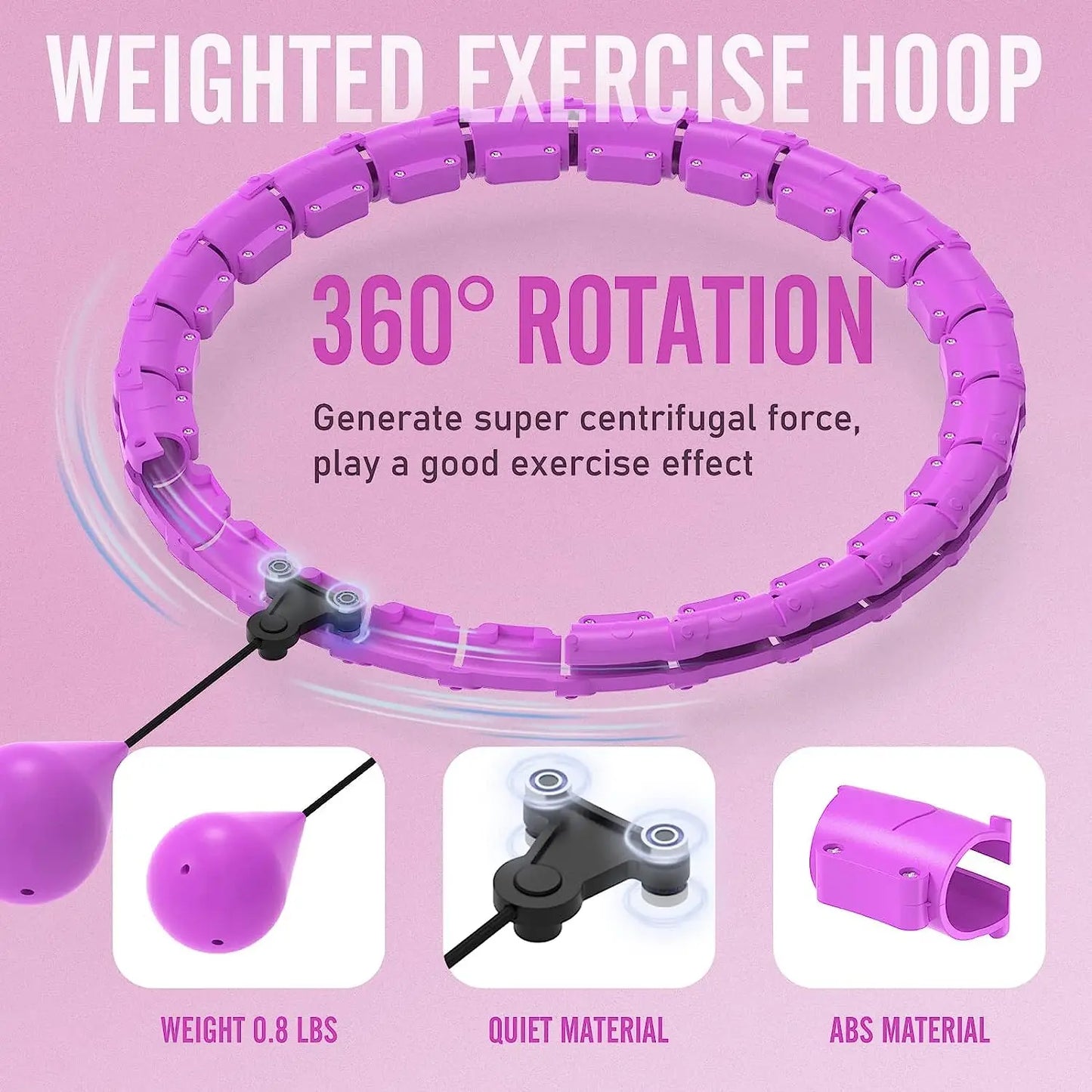 Smart sport hoop Weighted Exercise