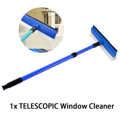 Telescopic Window Glass Cleaner
