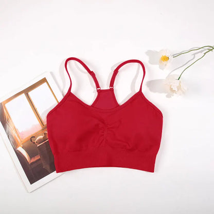 Yoga Suit Fitness Bra with Cycling Shorts