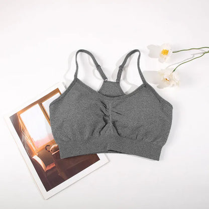 Yoga Suit Fitness Bra with Cycling Shorts