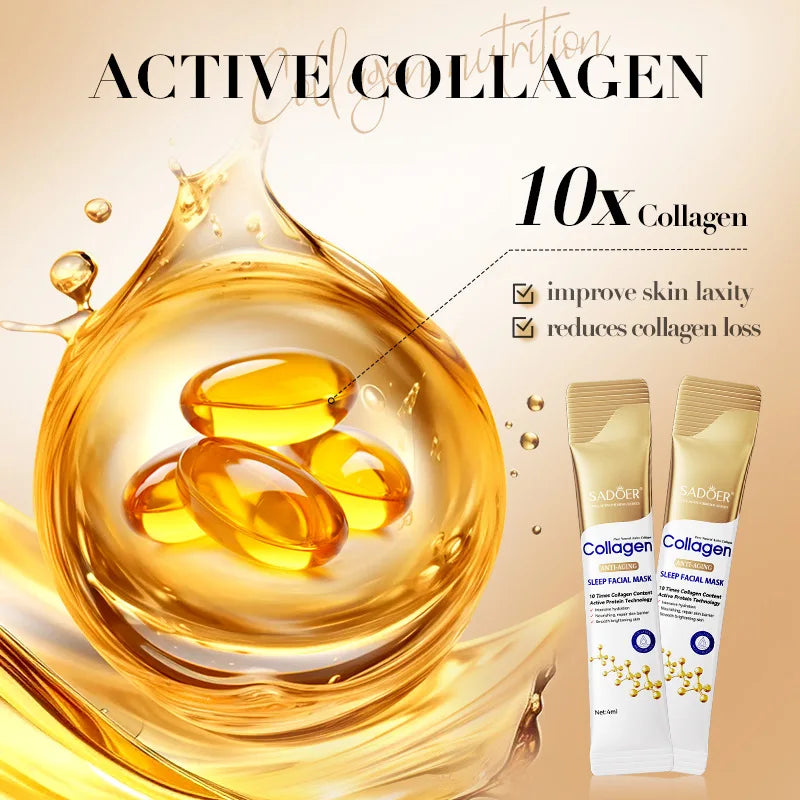 30pcs SADOER Collagen Facial Masks